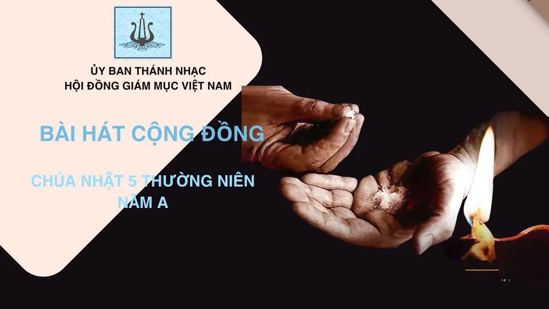 Bài hát cộng đồng lễ Chúa nhật 5 Thường niên năm A